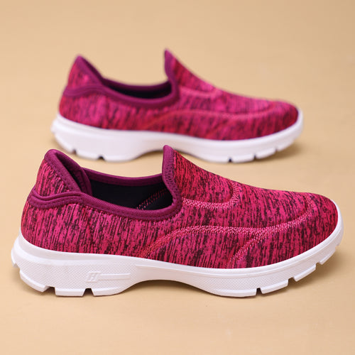 Damen Bequeme Slip-On Sneakers mit rutschfester Sohle und atmungsaktivem Obermaterial R&B