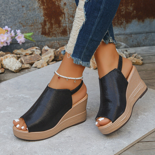 Damen Keil-Sandalen R&B