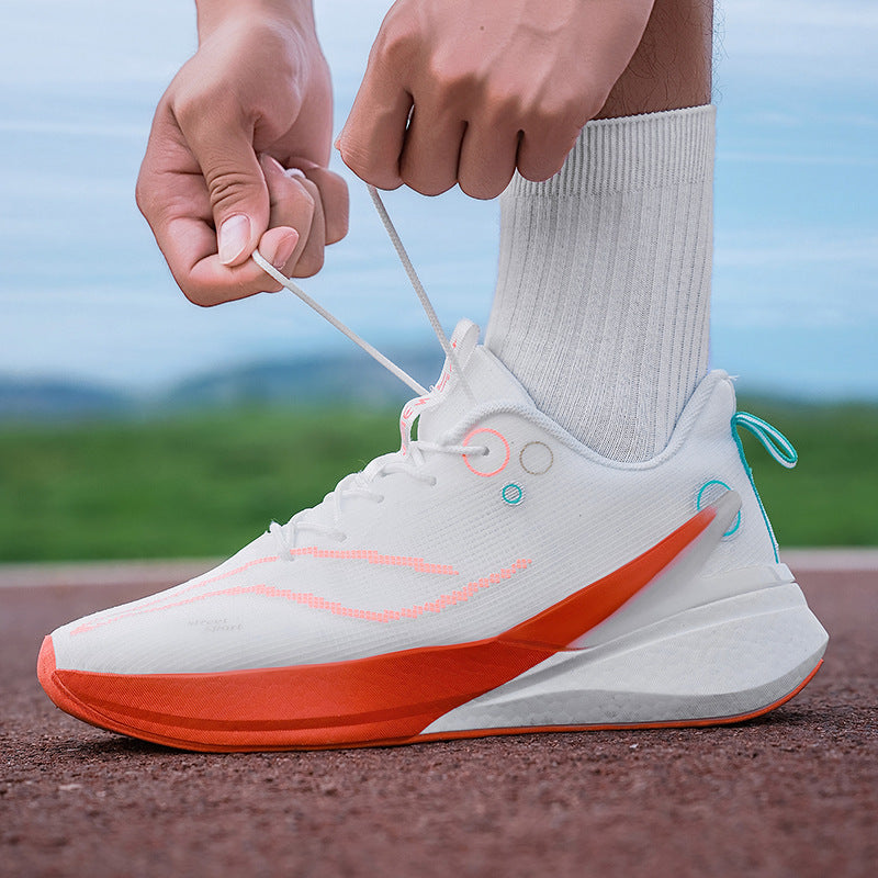 Damen Leistungsstarke Laufschuhe mit atmungsaktivem Mesh-Obermaterial und dämpfender Sohle R&B