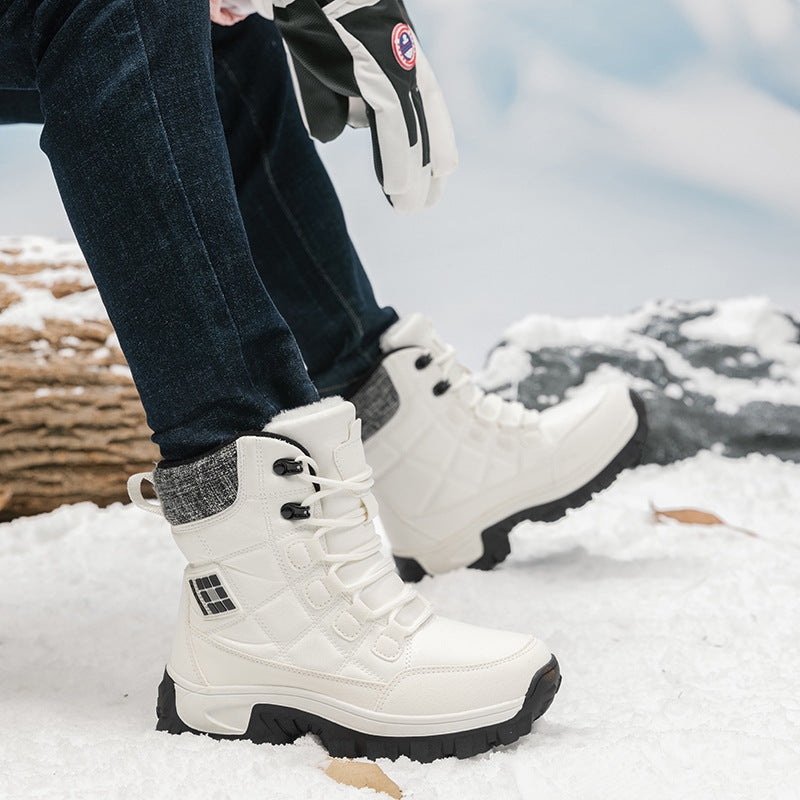 Damen Thermo-Winterstiefel mit isolierender Innensohle und rutschfester Sohle R&B