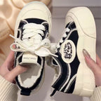 Damen Modische Sneakers mit robustem Sohlenprofil und bequemem Innenfutter R&B