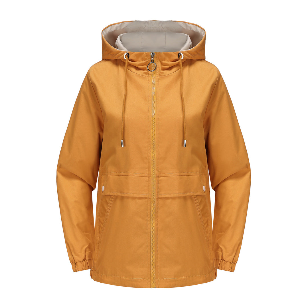 Damen modische Freizeitjacke mit verstellbarem Bund R&B