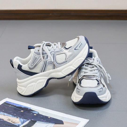Damen Multicolor Laufschuhe mit atmungsaktiver Obermaterialstruktur und rutschfester Sohle R&B