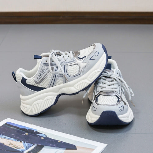 Damen Multicolor Laufschuhe mit atmungsaktiver Obermaterialstruktur und rutschfester Sohle R&B