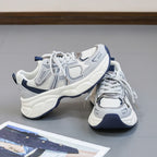 Damen Sportliche Atmungsaktive Sneakers mit gepolsterter Sohle und rutschfester Außensohle R&B