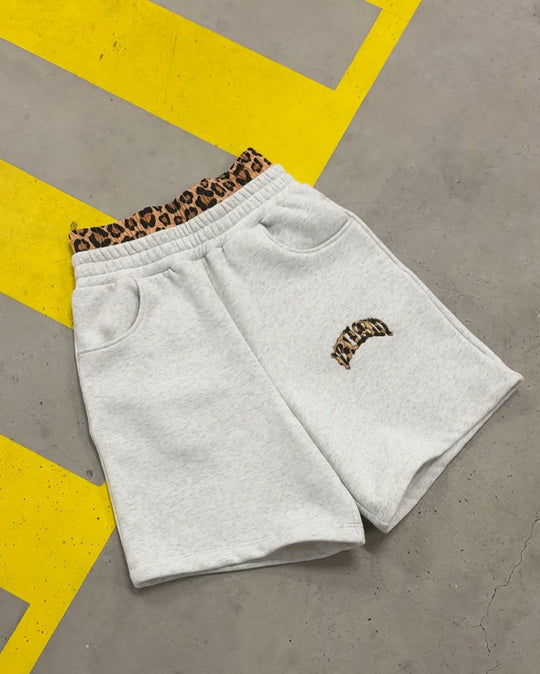 Damen nan gemütliche Jogginghose mit ausgestellter Beinform, elastischem Leo-Bund und seitlichen Eingrifftaschen R&B