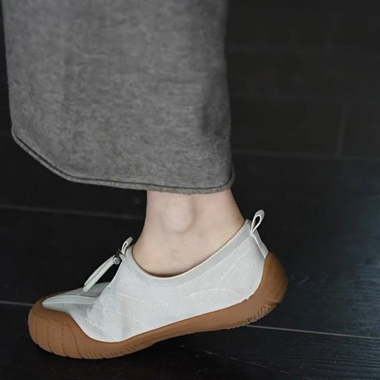 Damen sportliche Freizeitschuhe mit elastischem Verschluss R&B