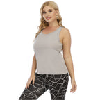 Damen Sportliche Leggings mit geometrischem Muster R&B