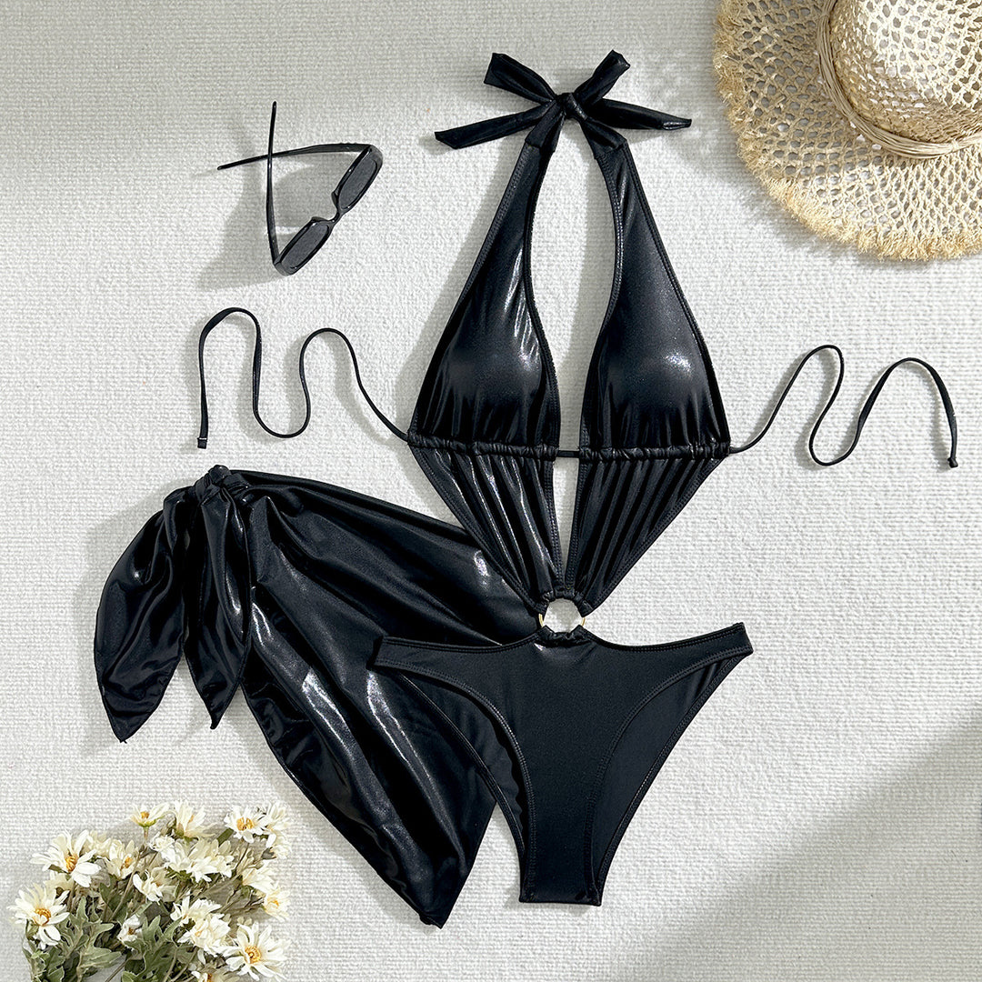Damen Glamouröser Bikini mit einzigartigem Schnitt und verspielten Details R&B