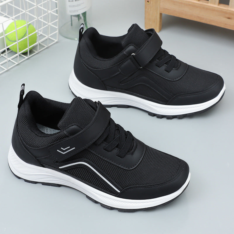 Damen Sportliche Sneakers mit verstellbarem Klettverschluss und atmungsaktivem Mesh-Obermaterial R&B