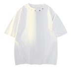 Damen Oversized T-Shirt mit dekorativen Metallakzenten