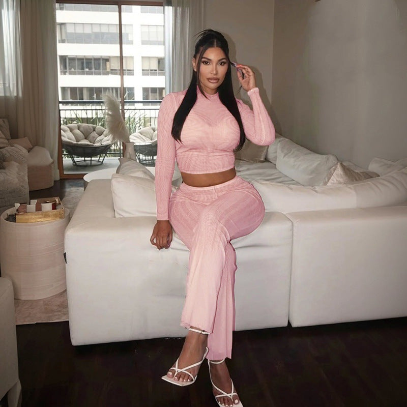 Damen Elegantes und modernes Lounge-Set mit raffinierter Struktur R&B