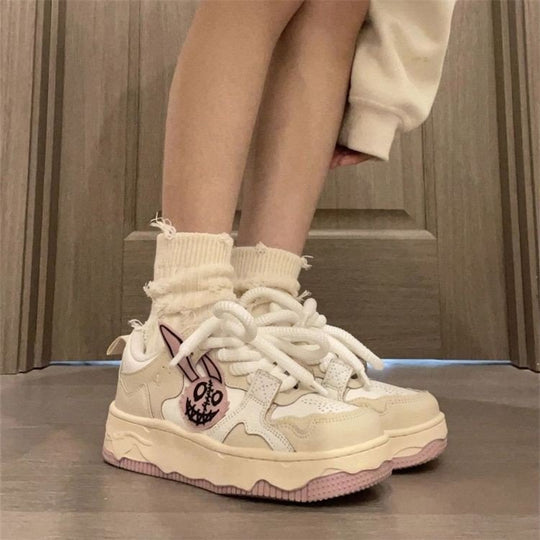 Damen Sneakers mit einzigartigem Tierdesign und komfortabler Dämpfung R&B