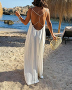 Damen Strandkleid mit Rückenausschnitt R&B