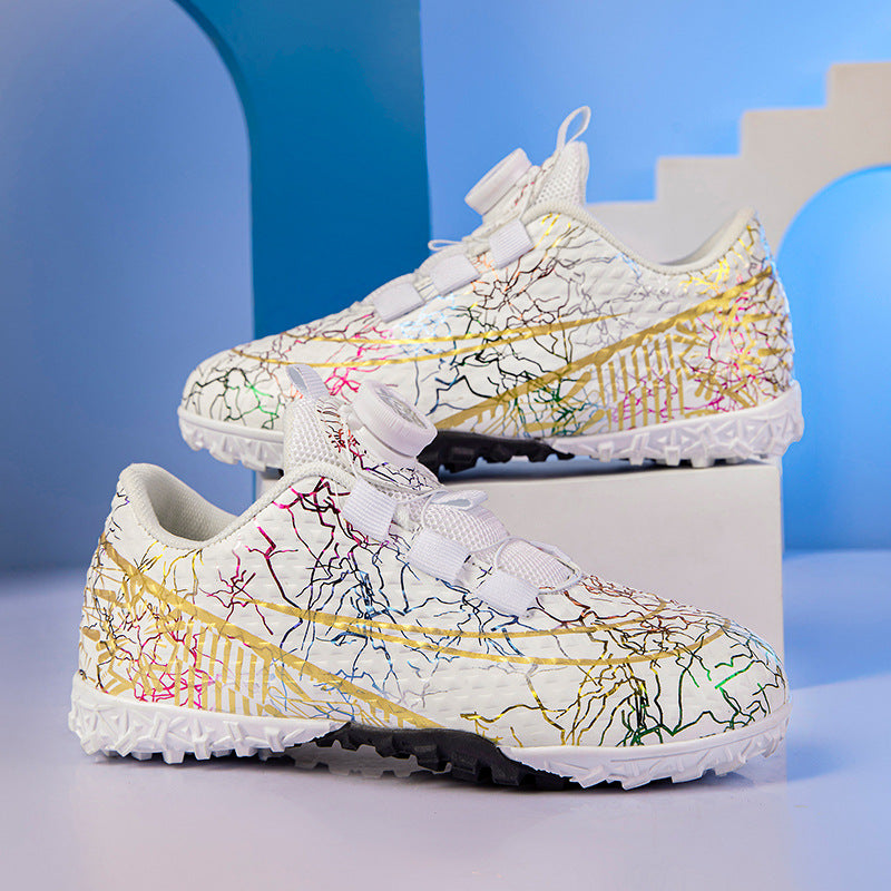 Damen Fußball-Sneaker mit innovativem Schnellschnürsystem und rutschfester Laufsohle R&B