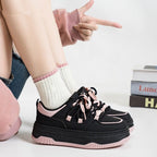 Damen Sportliche Chunky Sneaker mit gepolsterter Sohle R&B