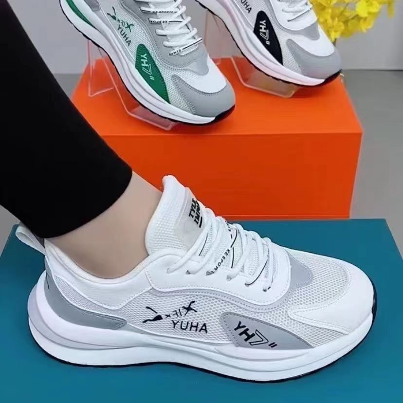 Damen leichte und atmungsaktive Sportschuhe mit flexibler Sohle R&B