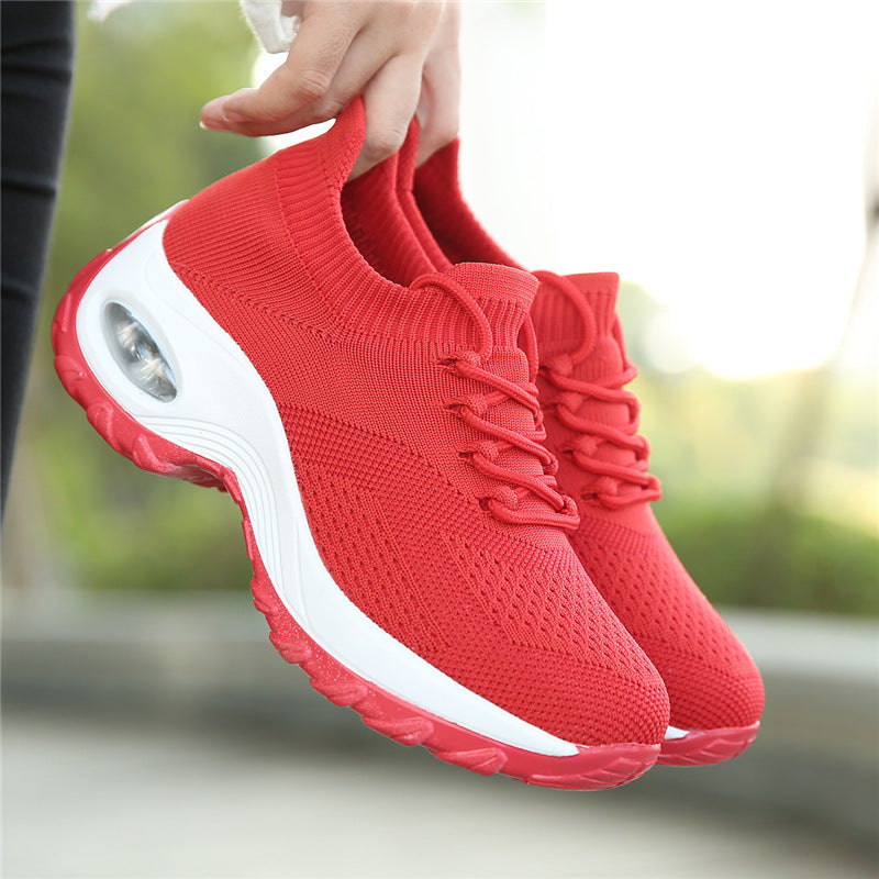 Damen Atmungsaktive Komfort-Sneaker mit flexibler Sohle und innovativer Dämpfungstechnologie