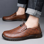 Damen elegante und bequeme Slipper aus Leder R&B