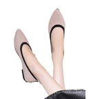 Damen Ballerinas mit flexiblem Textil-Obermaterial und rutschfester Sohle R&B