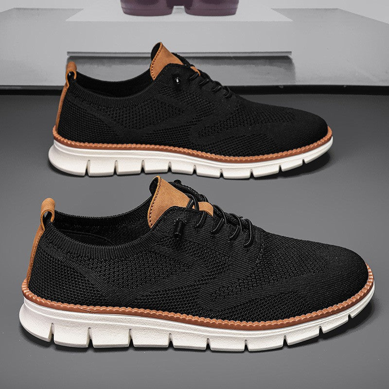 Damen Atmungsaktive Freizeitschuhe mit rutschfester Sohle und elastischem Obermaterial