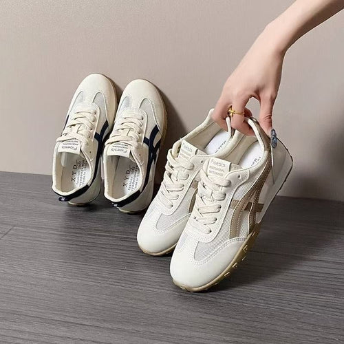 Damen Sportliche Sneakers mit atmungsaktiver Mesh-Konstruktion und flexiblem Dämpfungssystem R&B