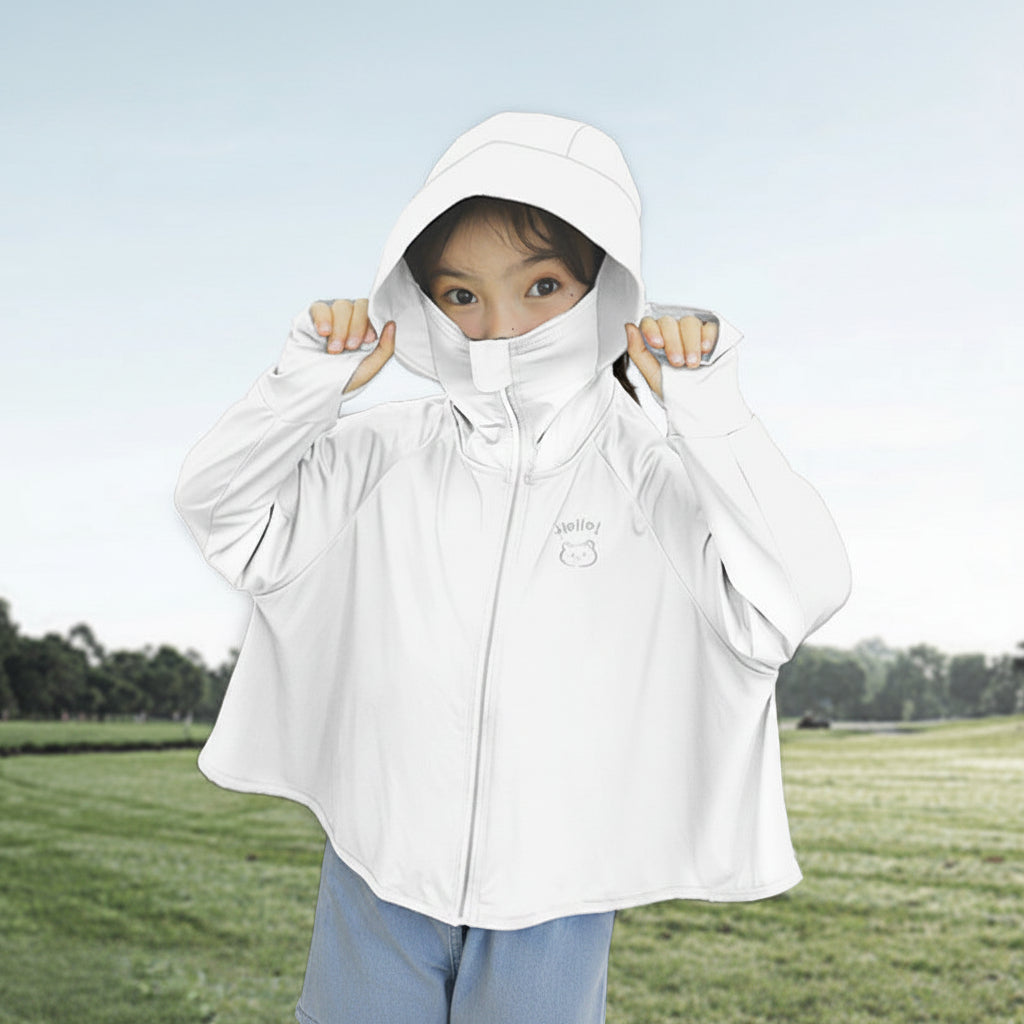 Damen UV-Schutzjacke mit Kapuze und atmungsaktivem Design R&B
