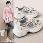Damen Sportliche Sneaker mit atmungsaktiver Netz-Oberfläche und verstärkter Dämpfung R&B