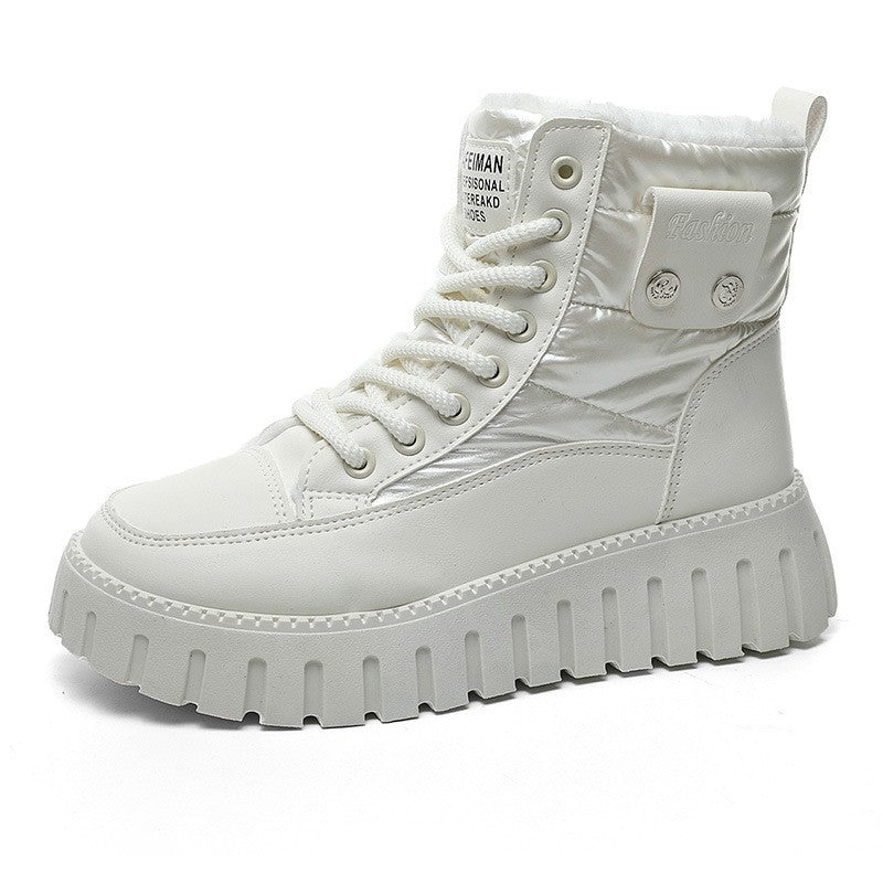 Damen modische Winterstiefel mit temperaturisolierendem Innenfutter und rutschfester Sohle R&B