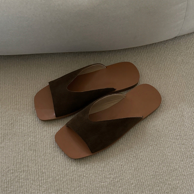 Damen Bequeme und stilvolle Slipper mit leichtem Design R&B