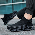 Damen Sportliche Knit Sneakers mit ergonomischer Dämpfungstechnologie
