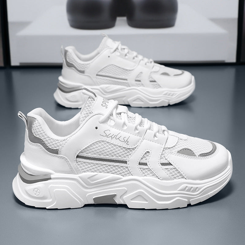 Damen Sportliche Sneakers mit atmungsaktiver Mesh-Konstruktion und stoßdämpfender Sohle