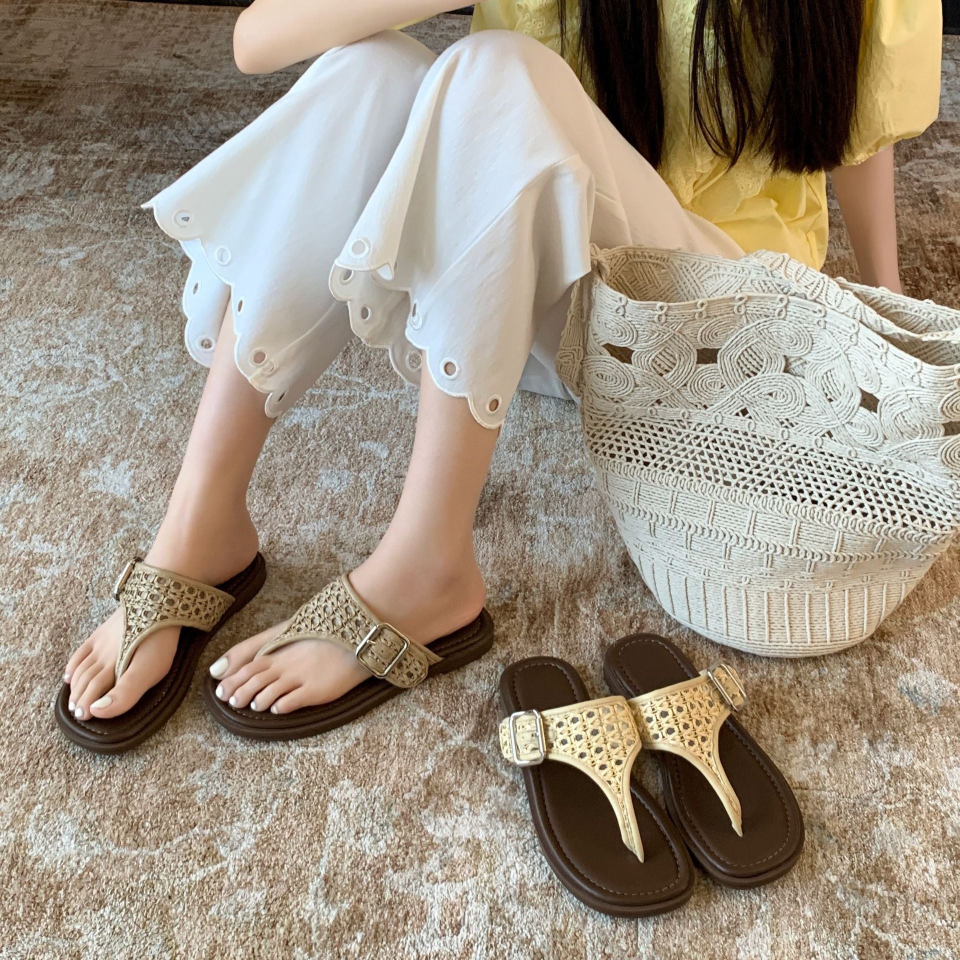 Damen Bequeme und elegante Sandalen R&B