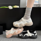 Damen Sportliche Sandalen mit verstellbarem Riemen und rutschfester Sohle R&B