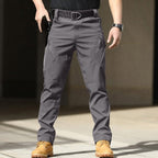 Herren Cargo-Hose mit verstellbarem Bund und tiefen Seitentaschen