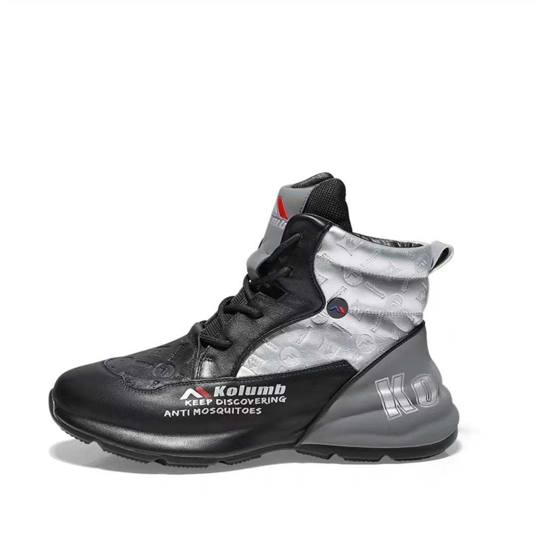 Damen High-Top Sneakers mit innovative Sohlenkonstruktion und atmungsaktivem Obermaterial
