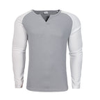 Herren Langarmshirt mit innovativem Strukturdesign R&B