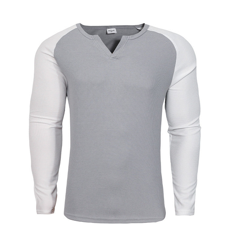 Herren Langarmshirt mit innovativem Strukturdesign R&B