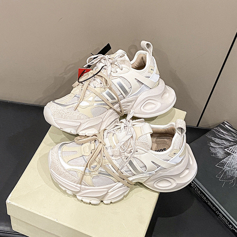 Damen sportliche Chunky Sneakers R&B