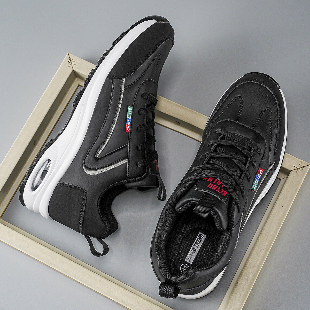 Damen Lässige Sneakers mit stoßdämpfendem Sohlenprofil und ergonomischem Design R&B