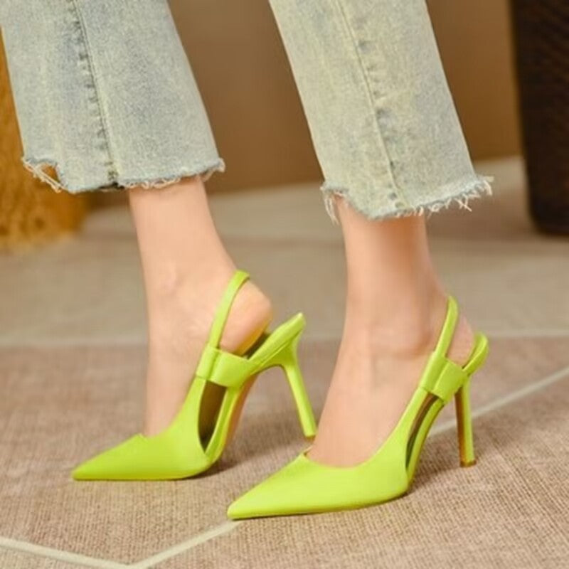 Damen elegante Slingback-Pumps R&B