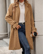 Damen Teddy-Mantel R&B