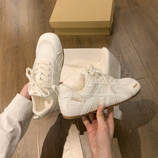 Damen Sportliche Sneakers mit atmungsaktiver Mesh-Oberfläche und stoßdämpfender Sohle R&B