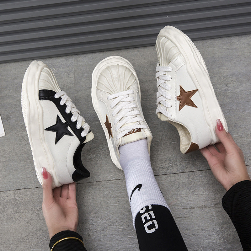 Damen Komfort-Sneaker mit trendigem Design und atmungsaktivem Obermaterial R&B