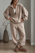 R&B | Lift Polar Fleece Strickjacke und Hosen Satz
