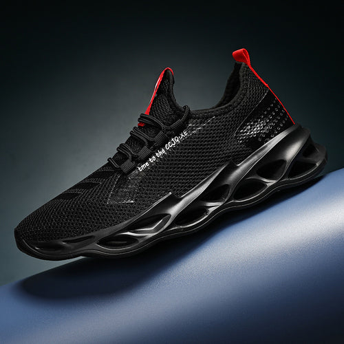 Damen Sportliche Dämpfung Sneakers mit atmungsaktivem Obermaterial R&B