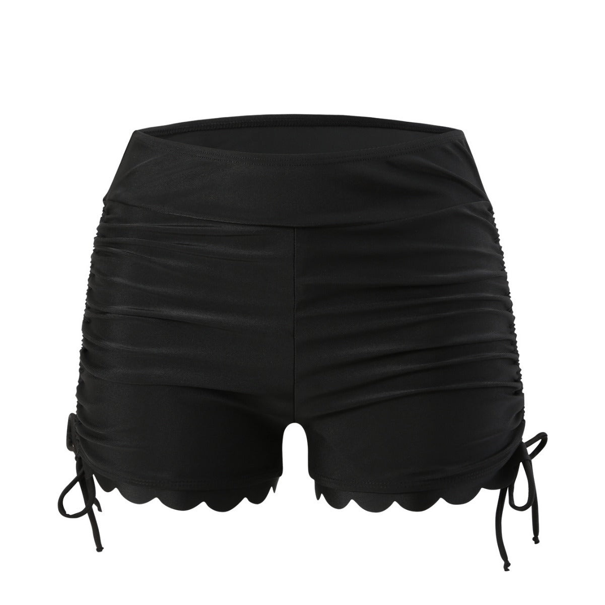 Damen Badeshorts mit verstellbarem Raffungsdesign R&B