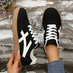 Damen Sneakers im sportlichen Retro-Design mit rutschfester Sohle R&B