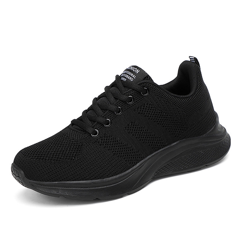 Damen nan leichter Strick-Fitnesssneaker mit nahtlosem Obermaterial, adaptiver EVA-Dämpfung und ergonomischem Fersenpolster R&B