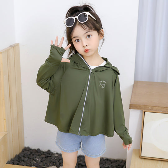 Damen leichte UV-Schutzjacke mit Reißverschluss R&B